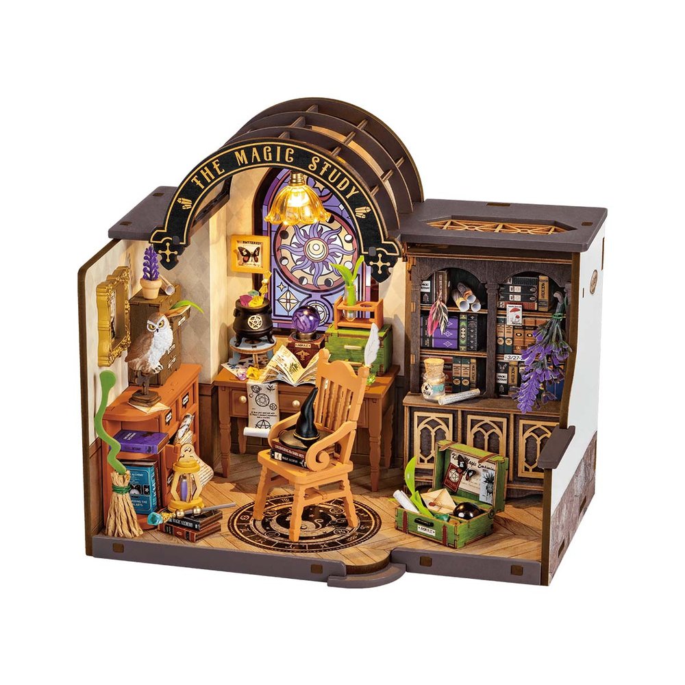 Maison miniature DIY hantée à construire, kit Rolife